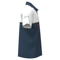 Custom Sublimated Unisex Short Sleeve Raglan T‑Shirt – Straight Bottom Hem - Product Image 1 | Uniform Link