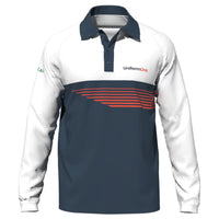 Custom Sublimated Unisex Long Sleeve Raglan T‑Shirt – Straight Bottom Hem - Featured Image | Uniform Link