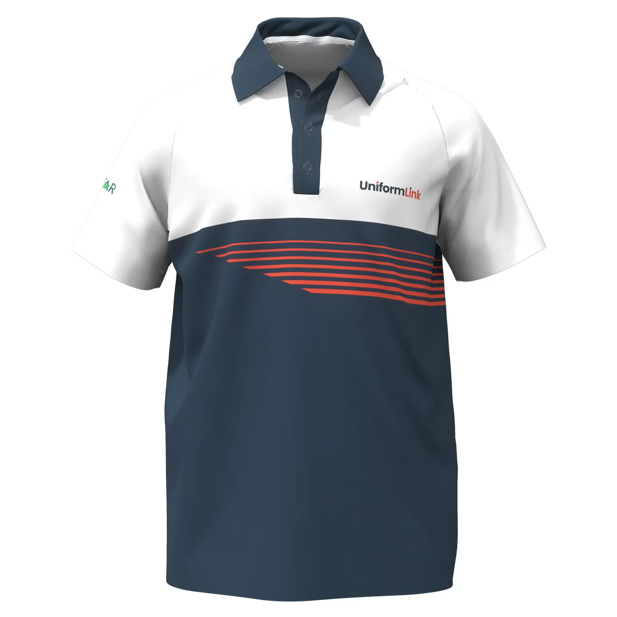 Custom Sublimated Unisex Short Sleeve Raglan T‑Shirt – Straight Bottom Hem - Featured Image | Uniform Link