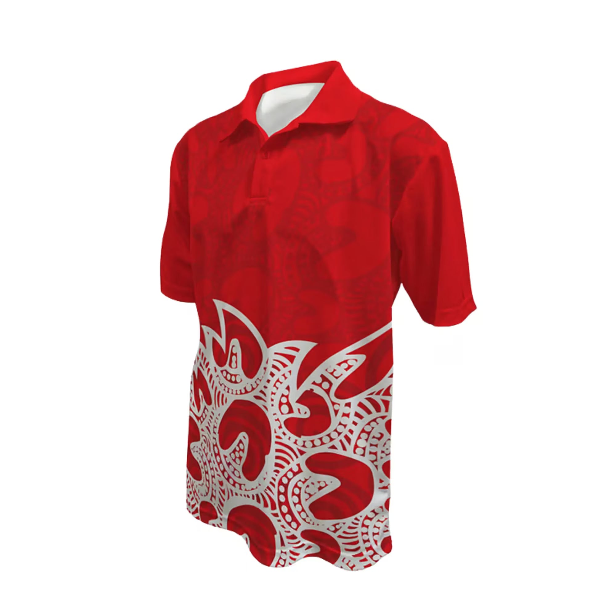 Custom Sublimated Unisex Short Sleeve Polo