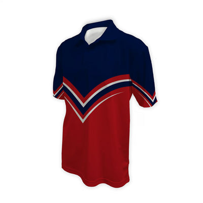 Custom Sublimated Unisex Short Sleeve Polo