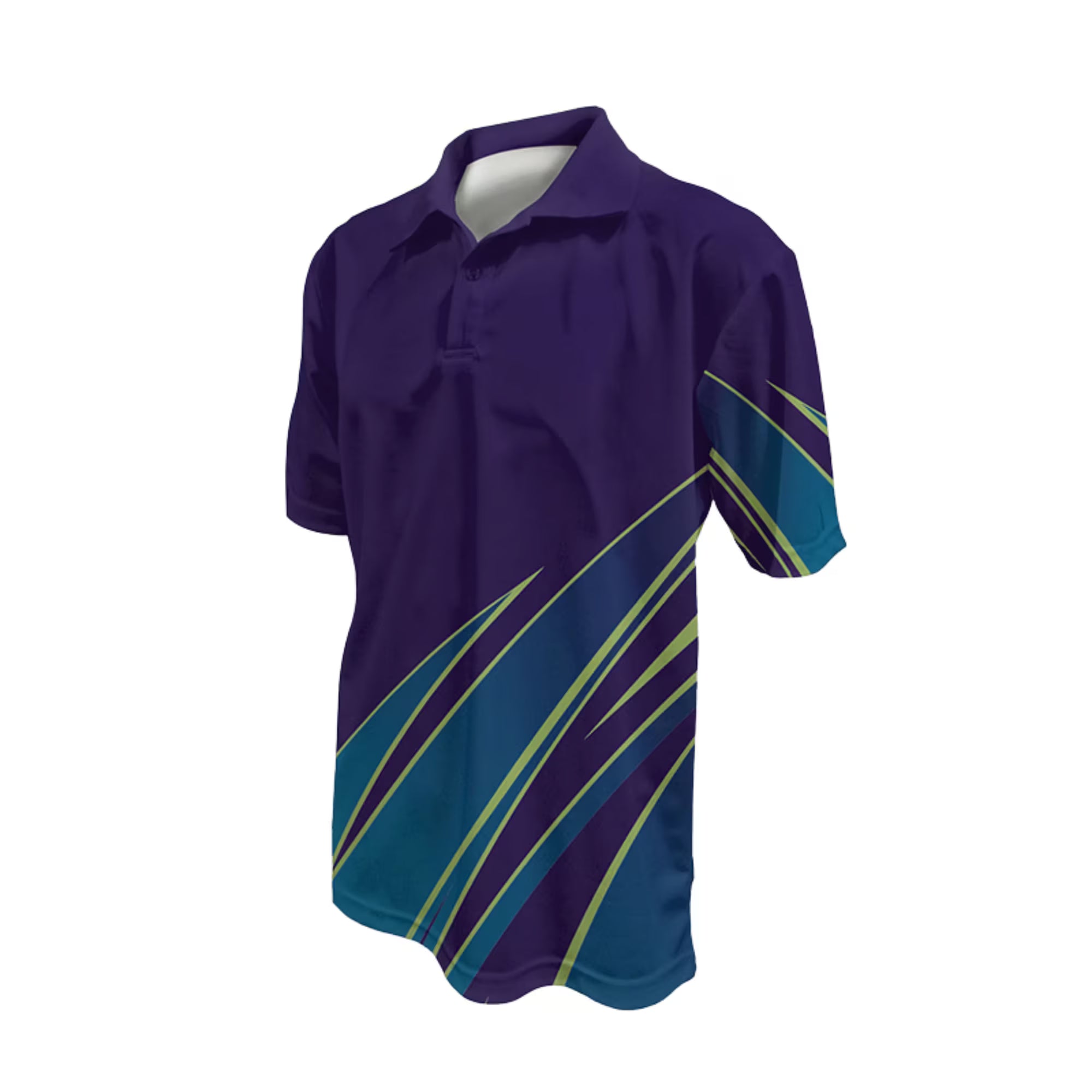 Custom Sublimated Unisex Short Sleeve Polo