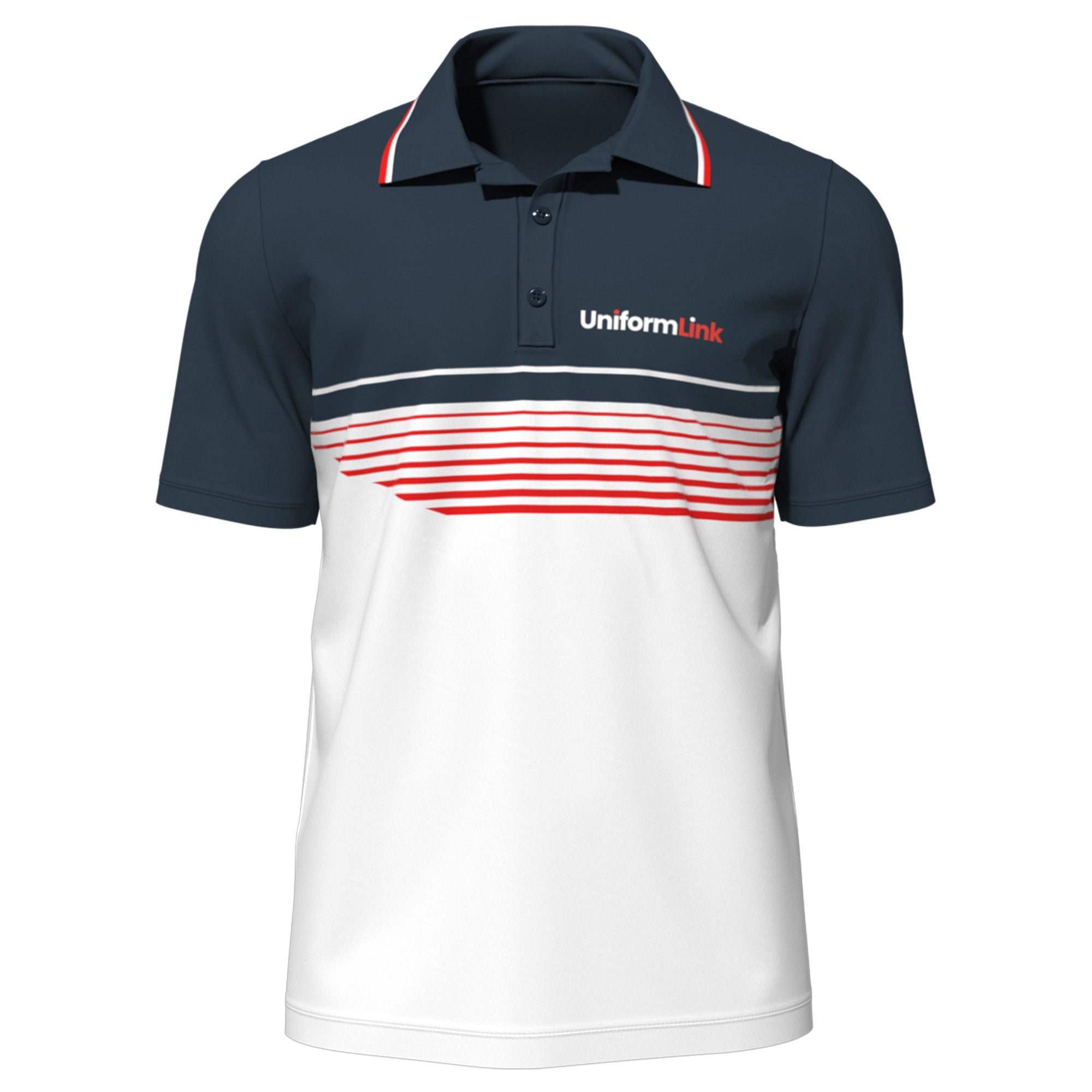 Custom Sublimated Unisex Short Sleeve Polo