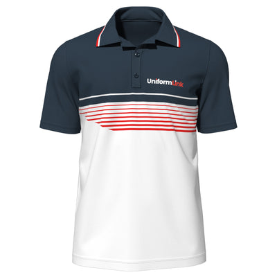 Custom Sublimated Unisex Short Sleeve Polo