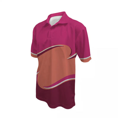 Custom Sublimated Unisex Short Sleeve Polo