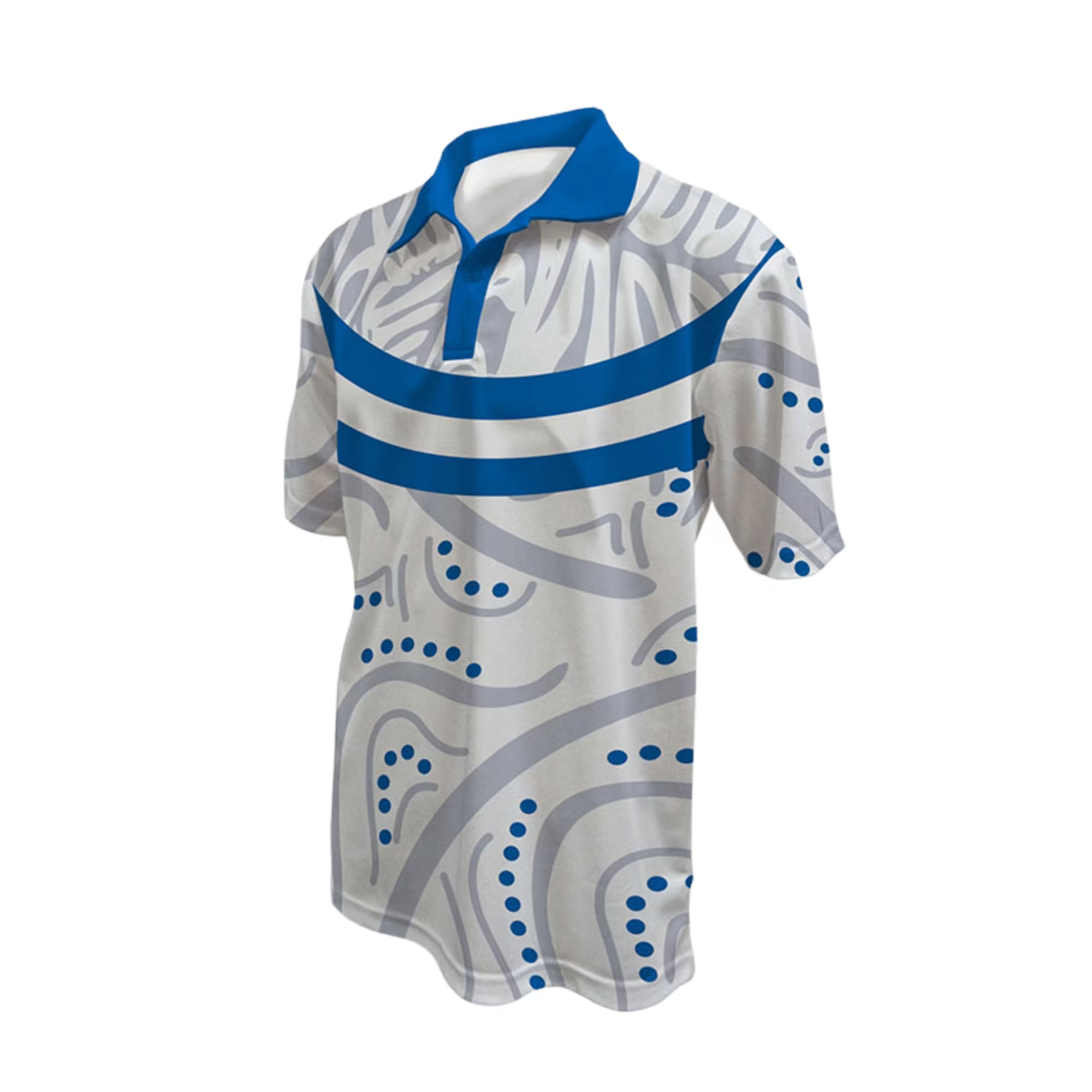 Custom Sublimated Unisex Short Sleeve Polo