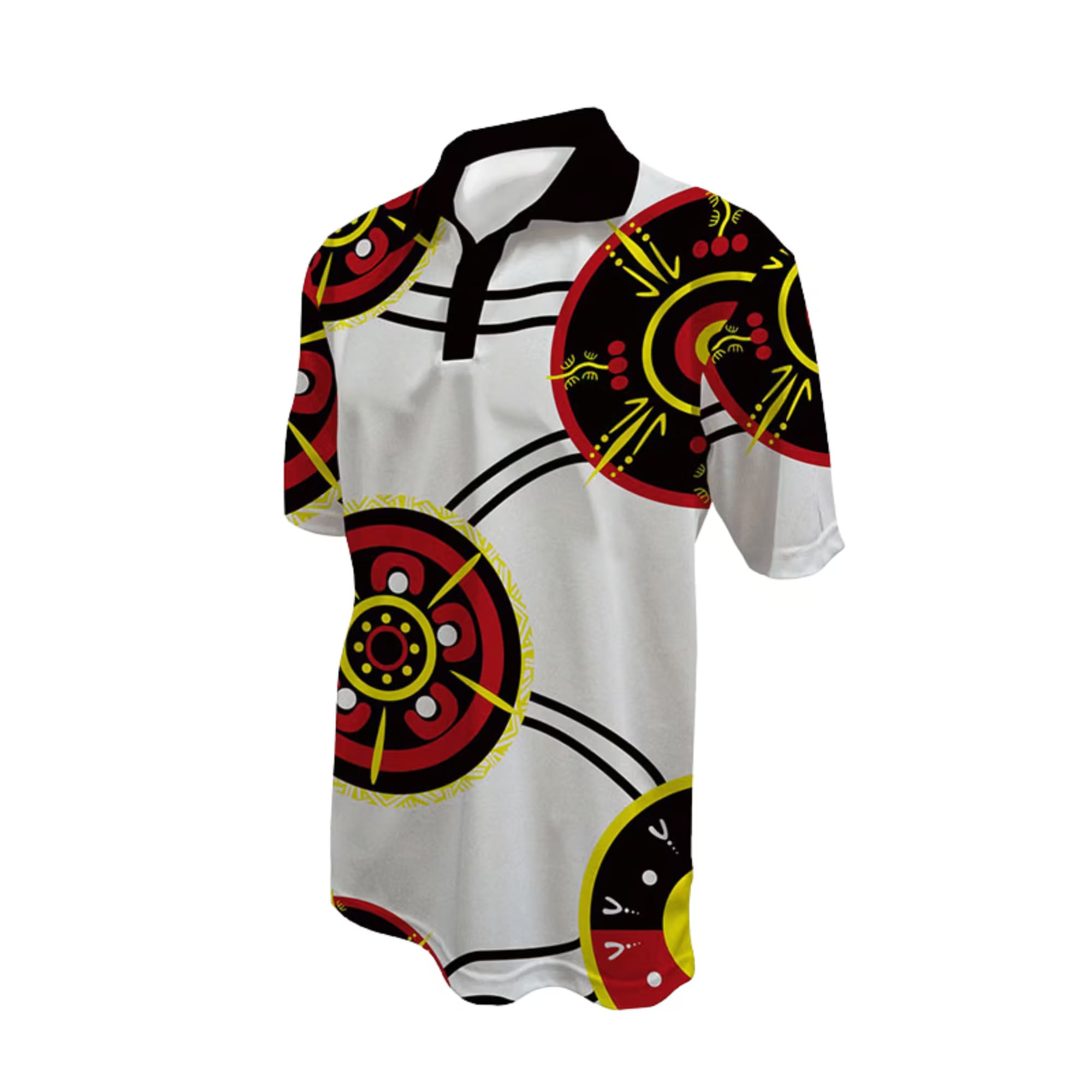 Custom Sublimated Unisex Short Sleeve Polo