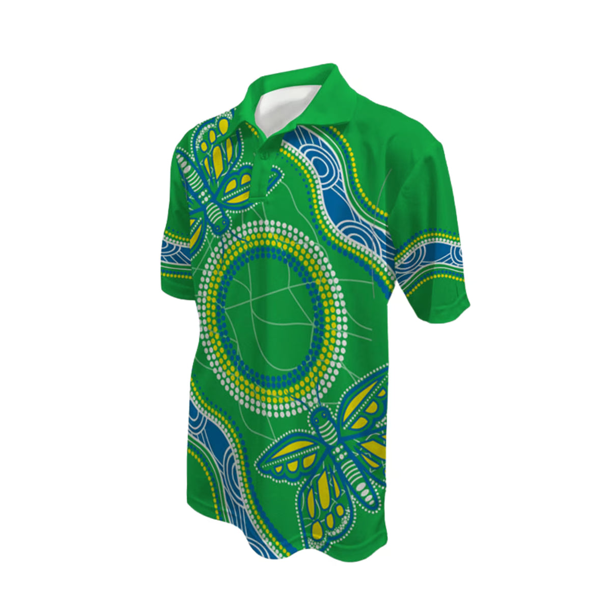 Custom Sublimated Unisex Short Sleeve Polo