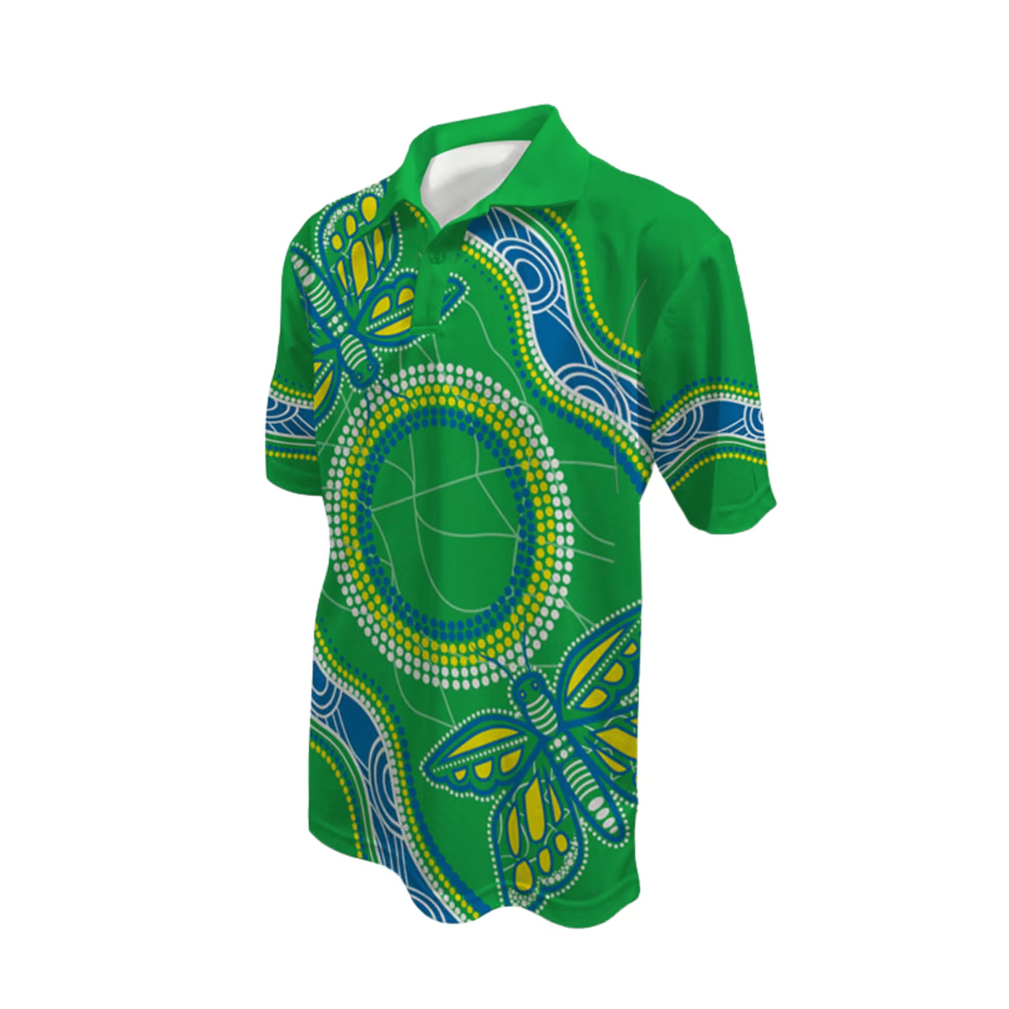 Custom Sublimated Unisex Short Sleeve Polo