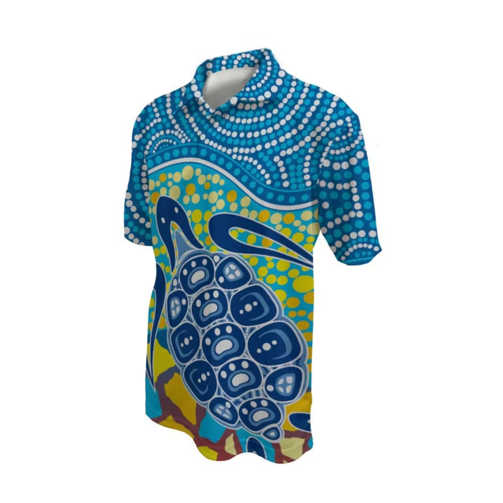 Custom Sublimated Unisex Short Sleeve Polo