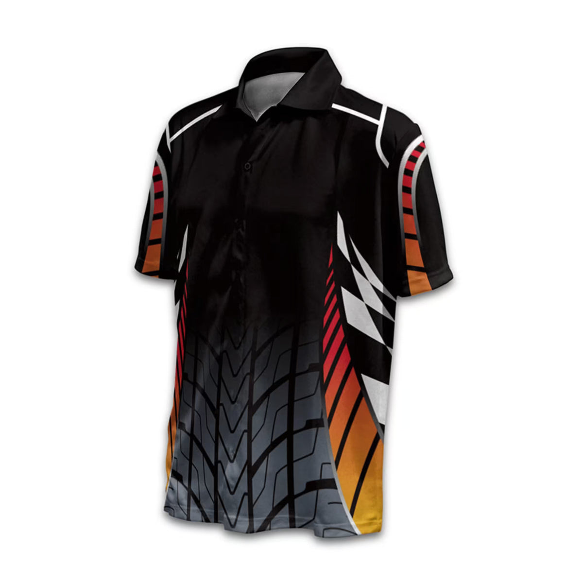 Custom Sublimated Unisex Short Sleeve Polo