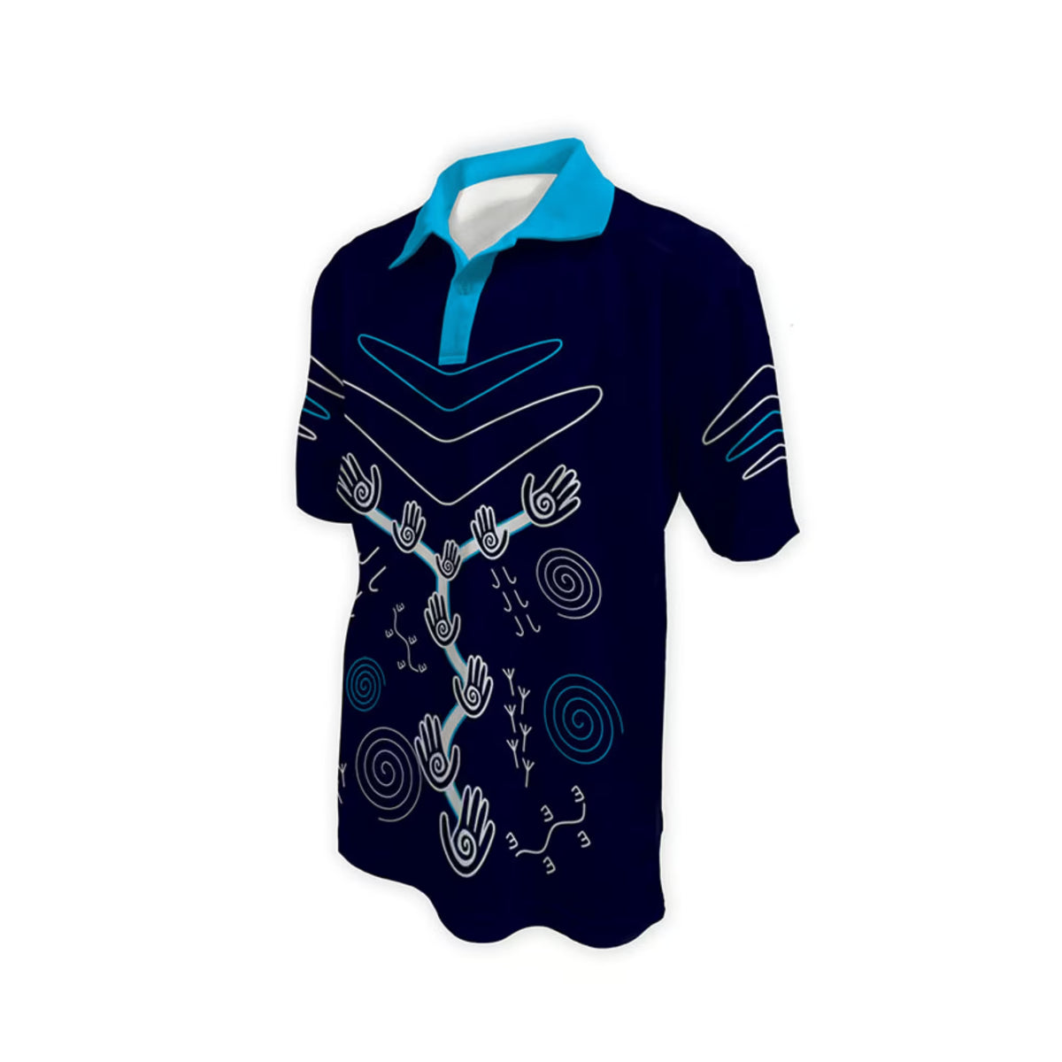 Custom Sublimated Unisex Short Sleeve Polo