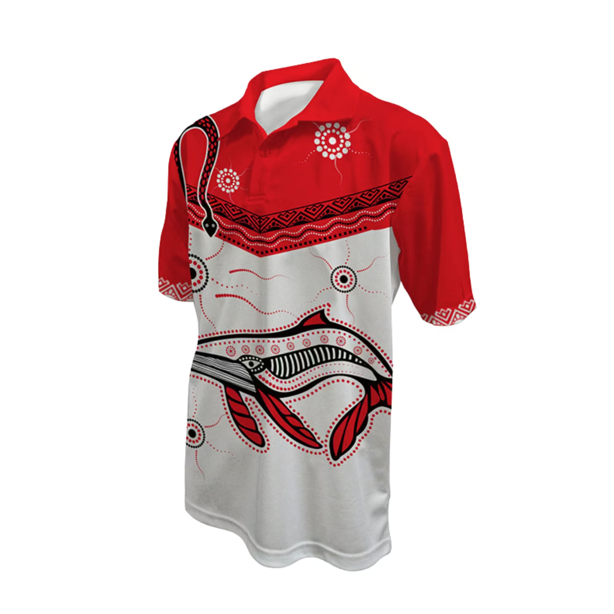 Custom Sublimated Unisex Short Sleeve Polo