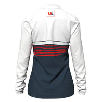 Custom Sublimated Women’s Long Sleeve Polo - Product Image 1 | Uniform Link