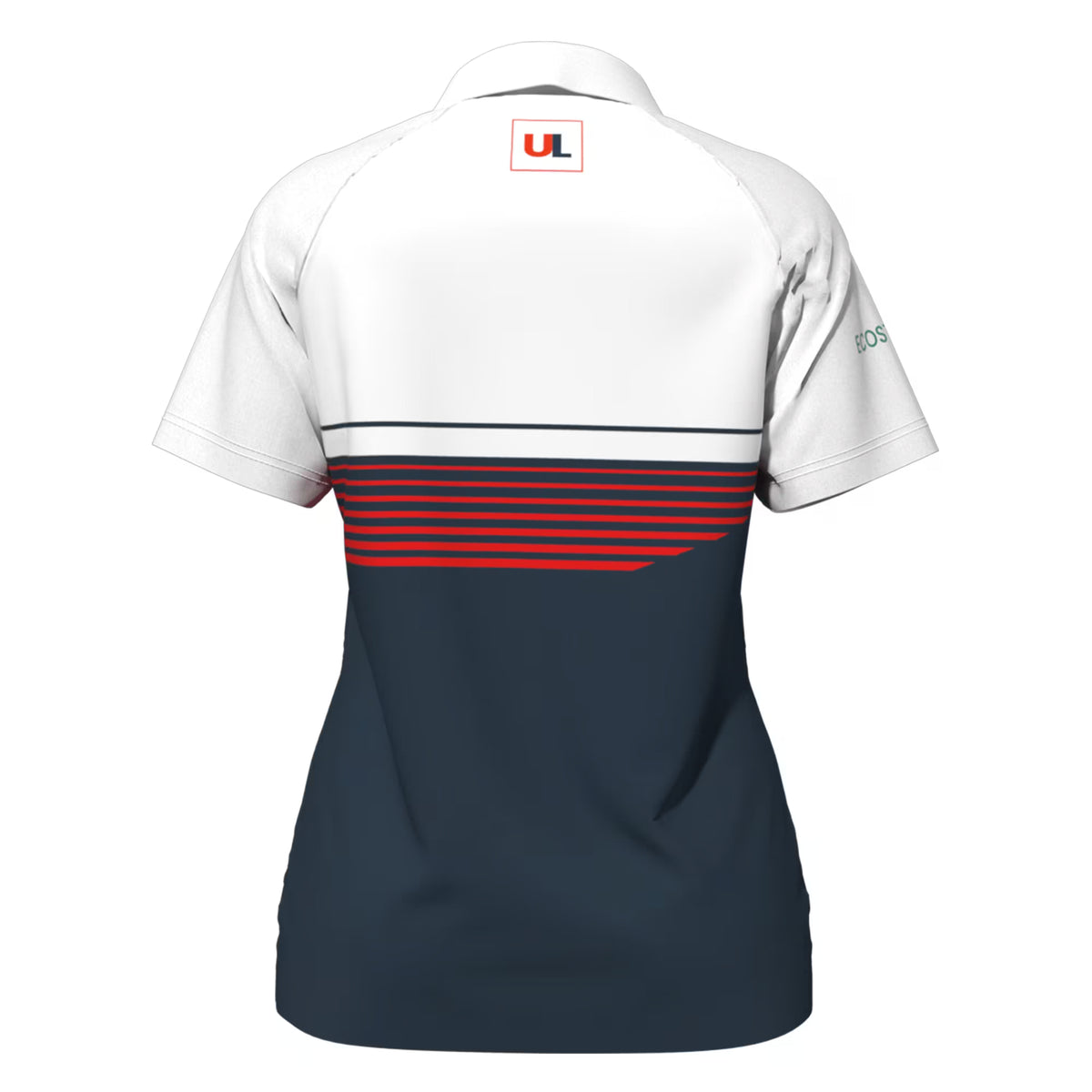 Custom Sublimated Women's Short Sleeve Raglan T‑Shirt – Straight Bottom Hem - Product Image | Uniform Link