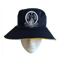 ULS OLH Reverse Bucket Hat with Toggle GOLD Inner hat