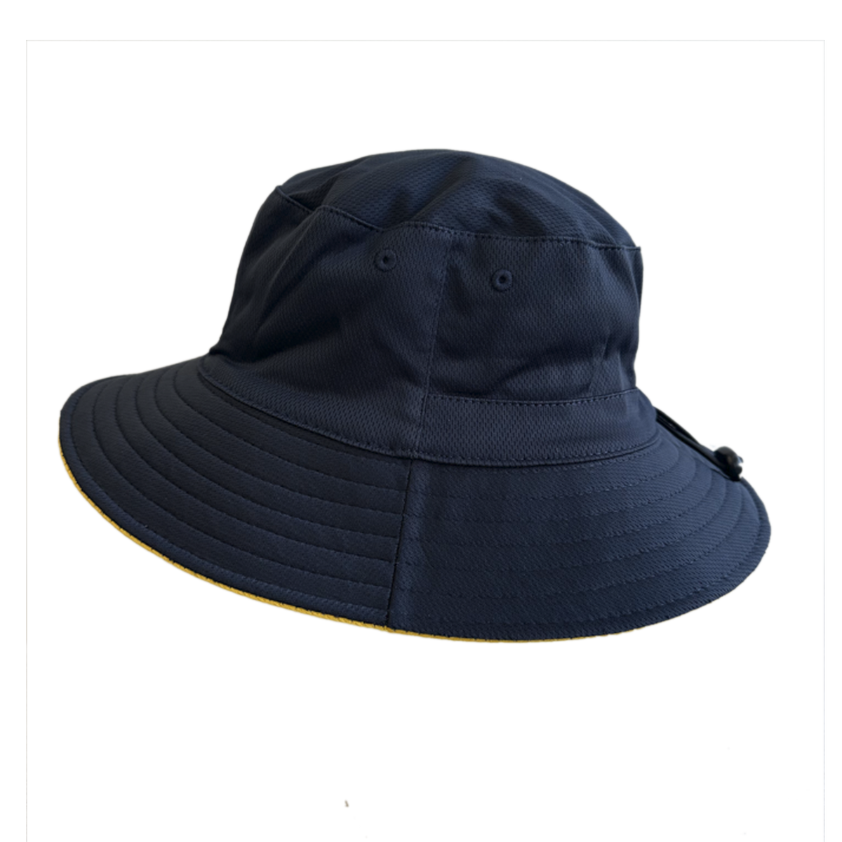 ULS OLH Reverse Bucket Hat with Toggle GOLD Inner hat