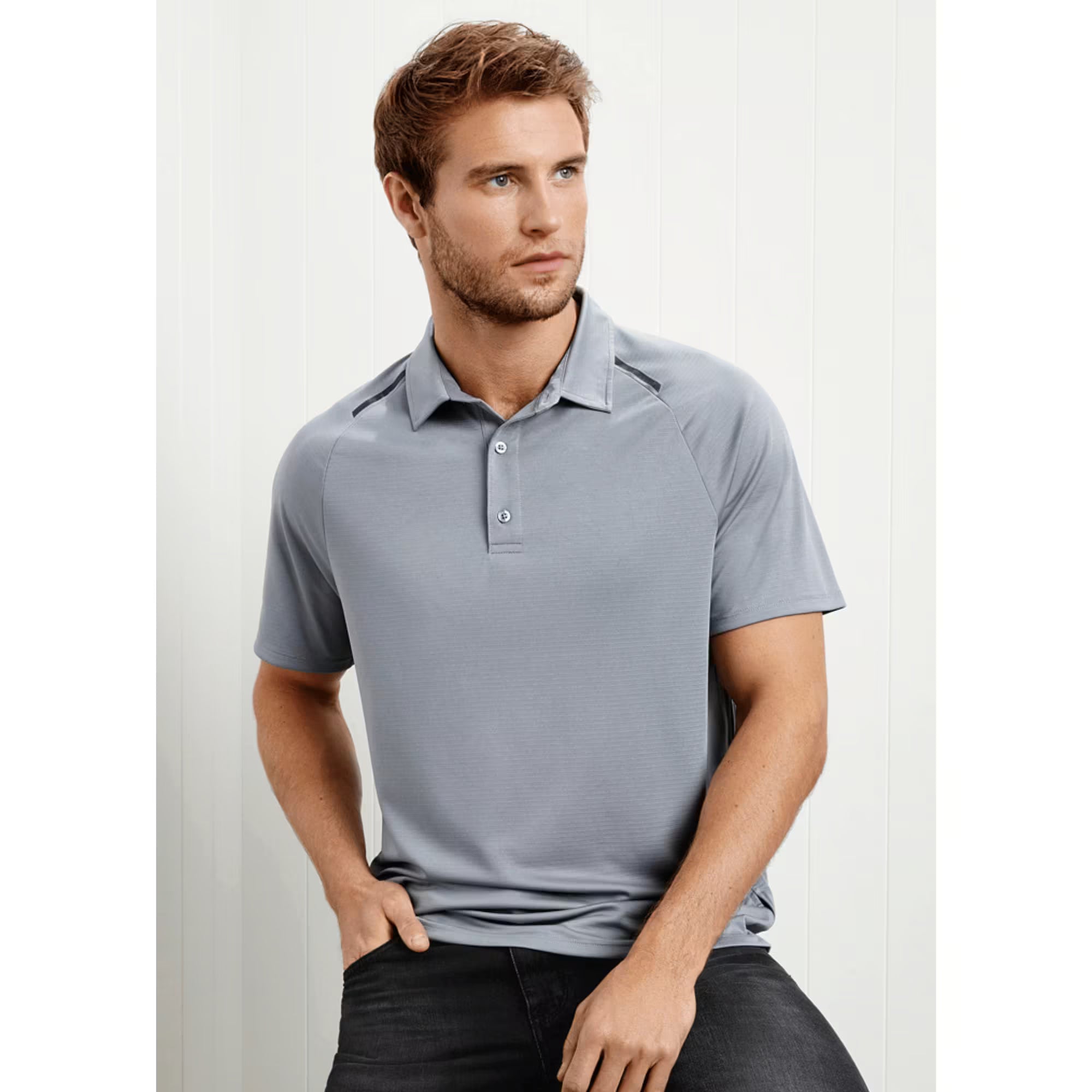 Mens Academy Short Sleeve Polo - Biz Collection - Product Image | Uniform Link