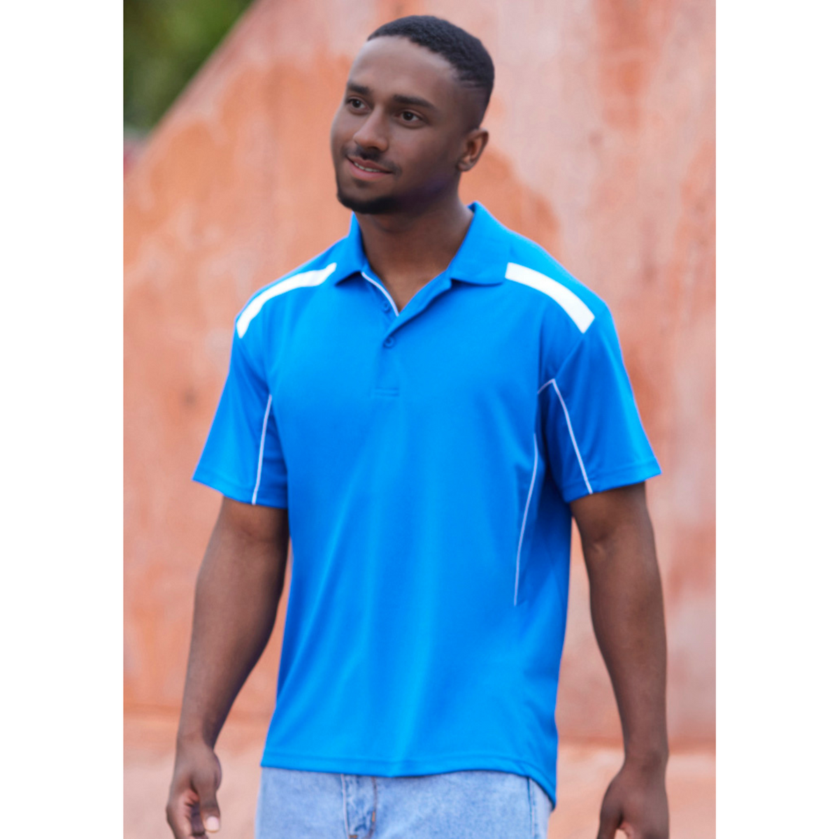 Mens United Short Sleeve Polo - Biz Collection