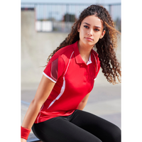 Womens Razor Short Sleeve Polo - Biz Collection