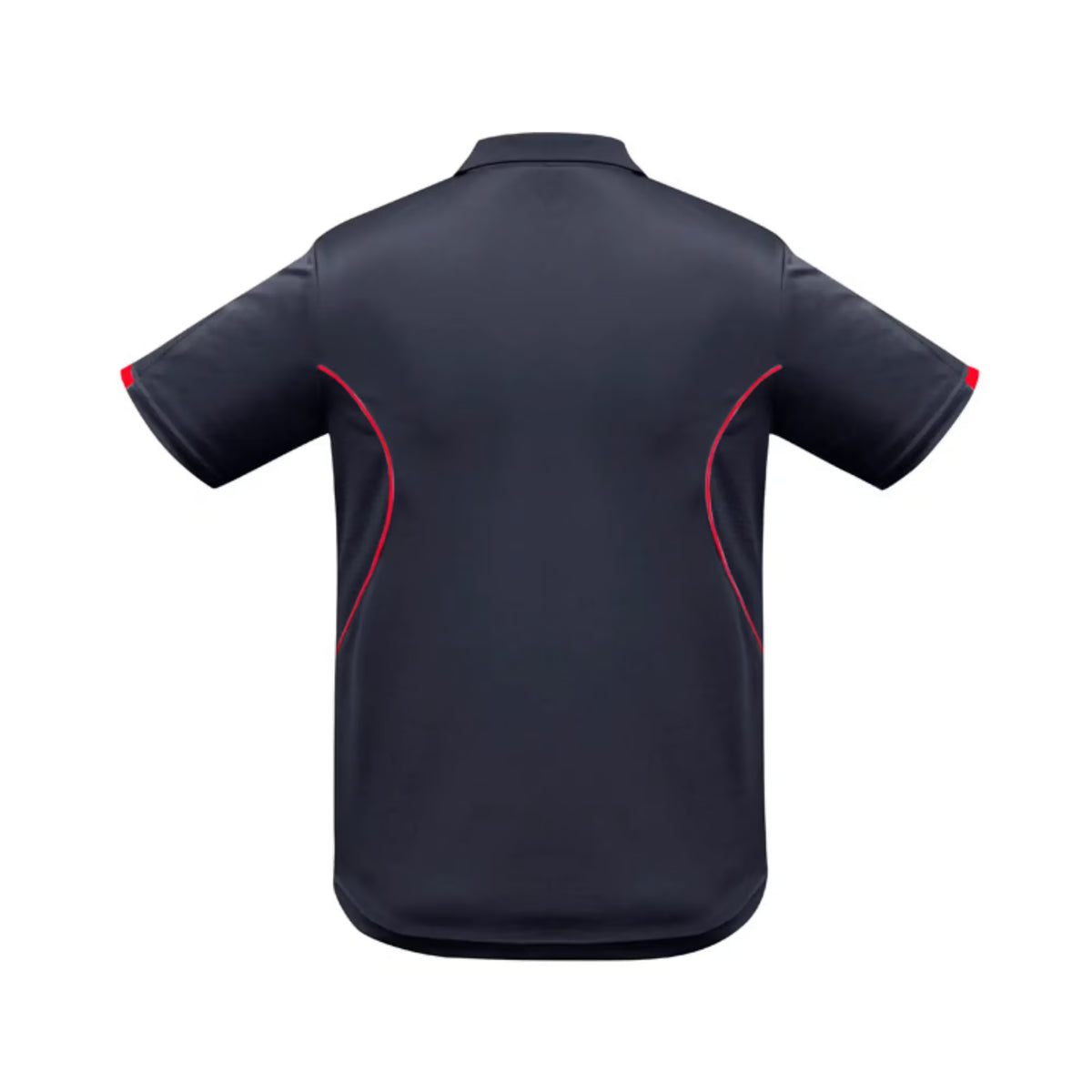 Custom Branded Workwear Short Sleeve Polo with Scalloped Bottom Hem (Set-in Sleeve) - Product Image | Uniform Link