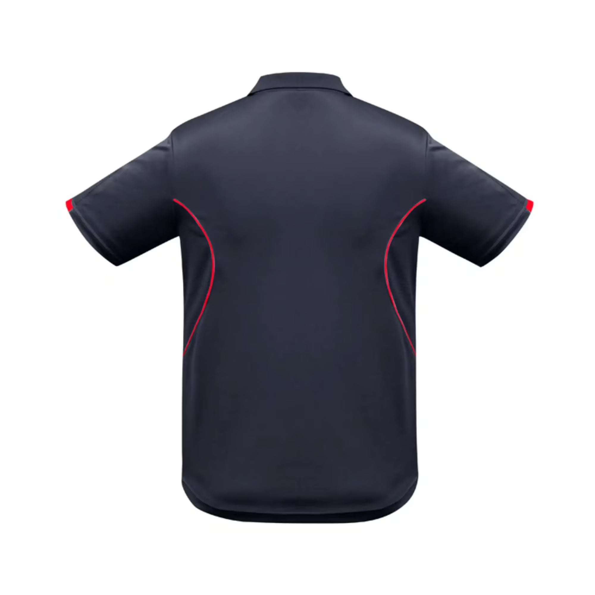Custom Branded Workwear Short Sleeve Polo with Scalloped Bottom Hem (Set-in Sleeve) - Product Image | Uniform Link