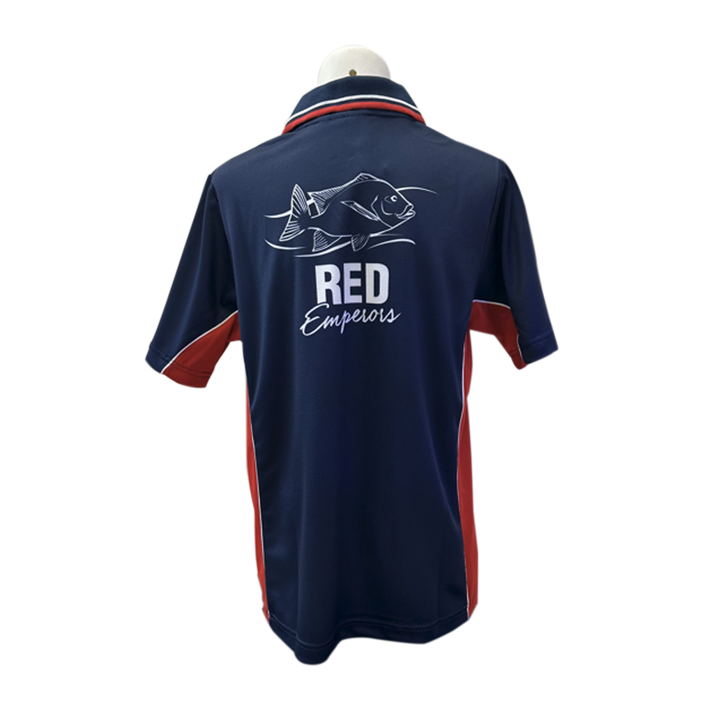 Peace Lutheran College Sports Polo  Red