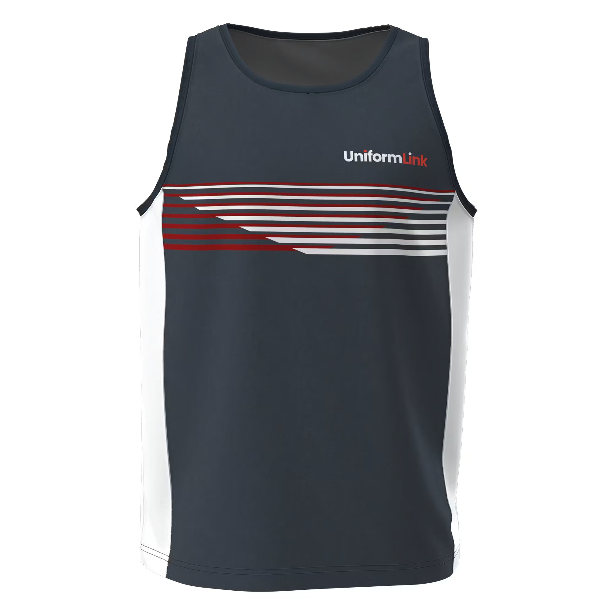 Custom Sublimated Unisex Round Neck Singlet - Product Image | Uniform Link