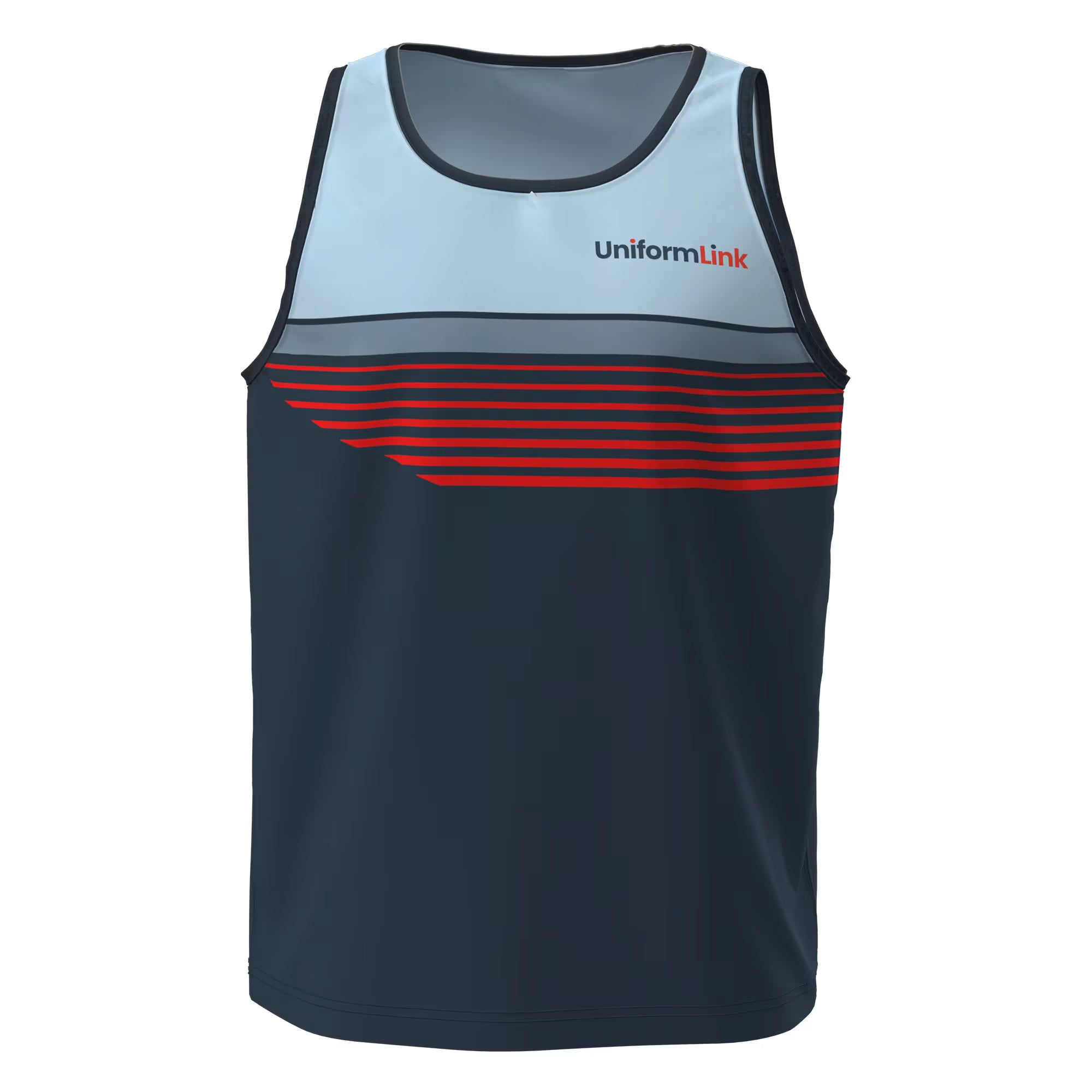 Custom Sublimated Unisex Round Neck Singlet - Featured Image | Uniform Link