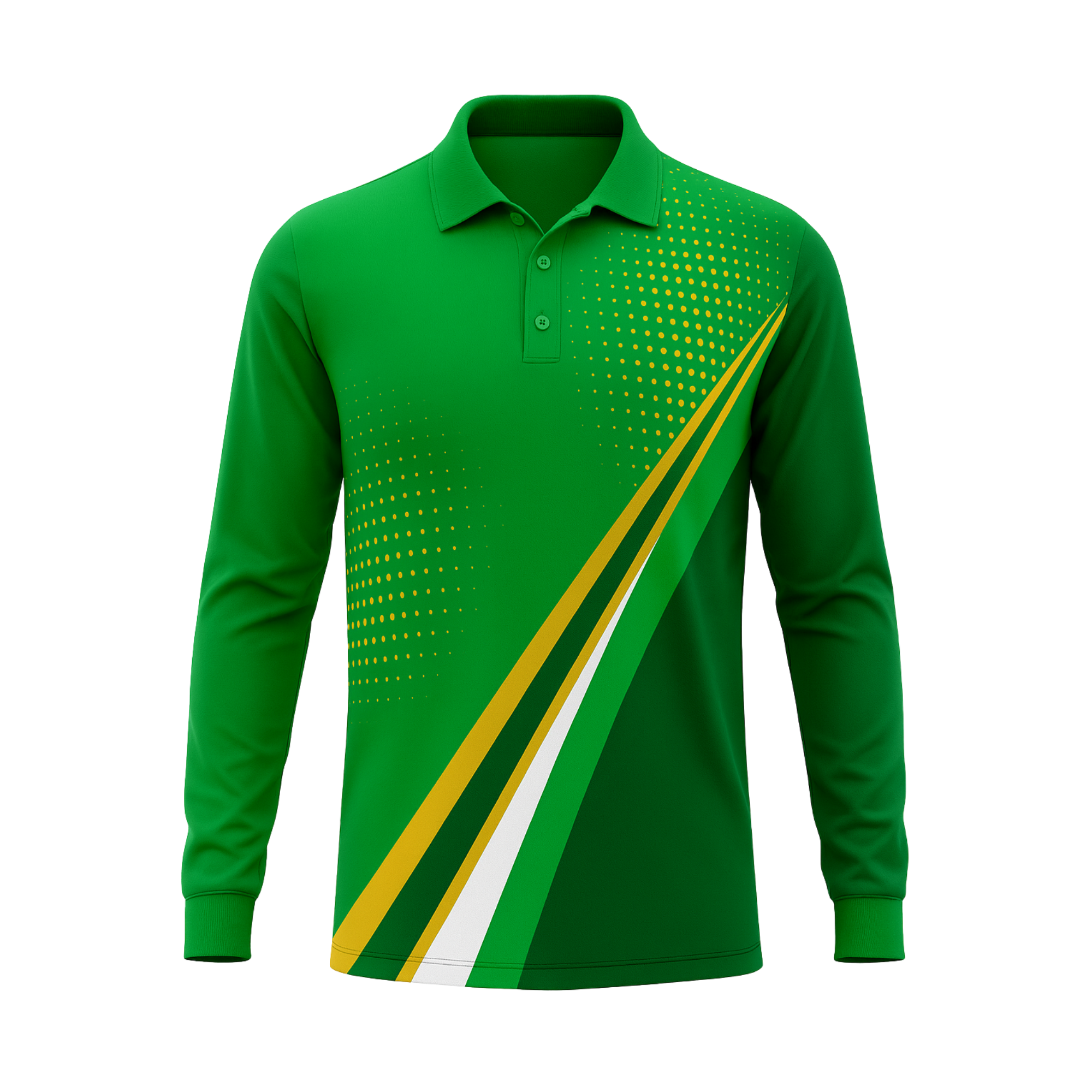 Custom Sublimated Unisex Long Sleeve Polo – Fishing Shirt