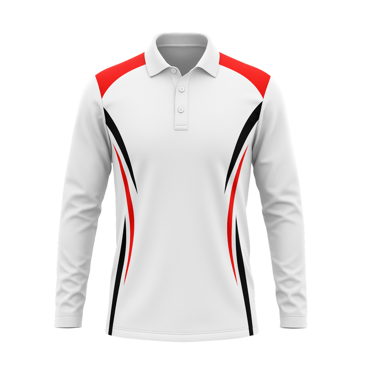 Custom Sublimated Unisex Long Sleeve Polo – Fishing Shirt