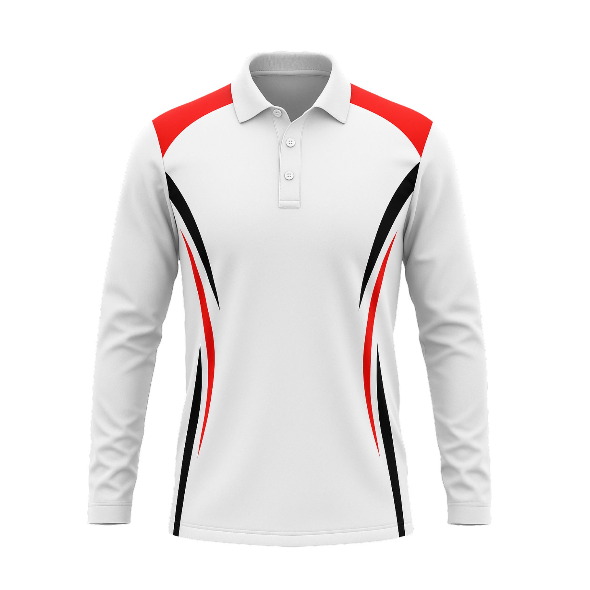 Custom Sublimated Unisex Long Sleeve Polo – Fishing Shirt