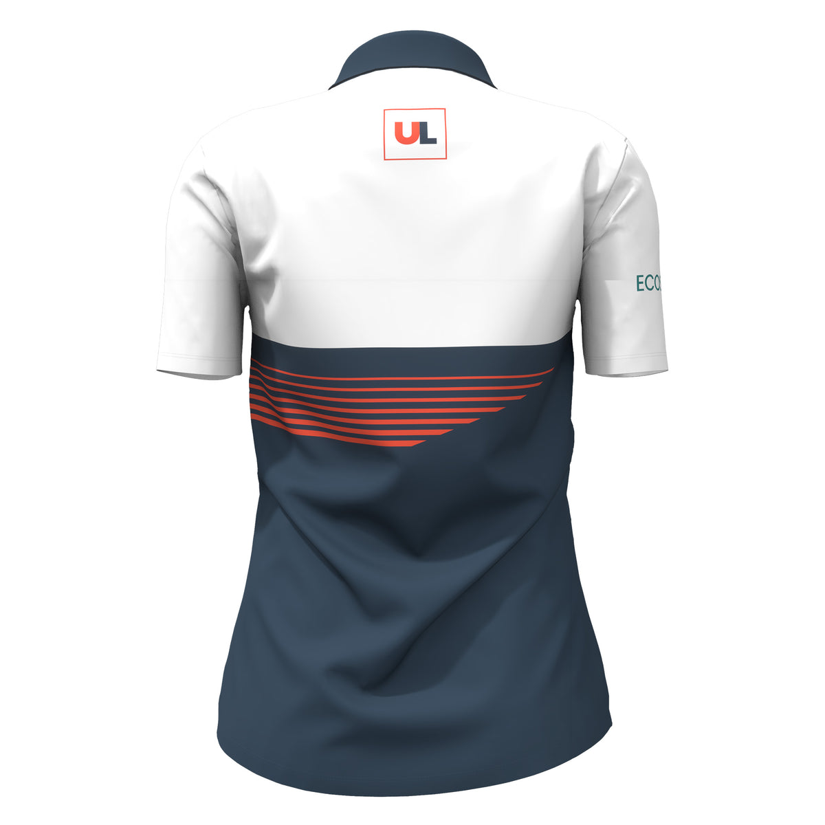 Custom Sublimated Women’s Short Sleeve Polo – Scalloped Hem