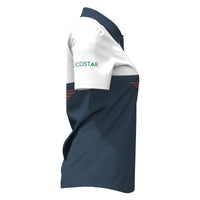 Custom Sublimated Women’s Short Sleeve Polo – Scalloped Hem