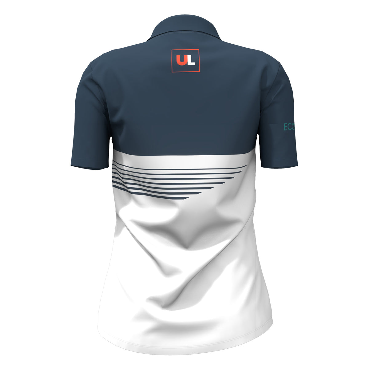 Custom Sublimated Women’s Short Sleeve Polo – Scalloped Hem
