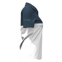 Custom Sublimated Women’s Short Sleeve Polo – Scalloped Hem
