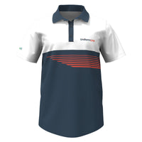 Custom Sublimated Unisex Short Sleeve Polo – Scalloped Hem