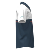 Custom Sublimated Unisex Short Sleeve Polo – Scalloped Hem
