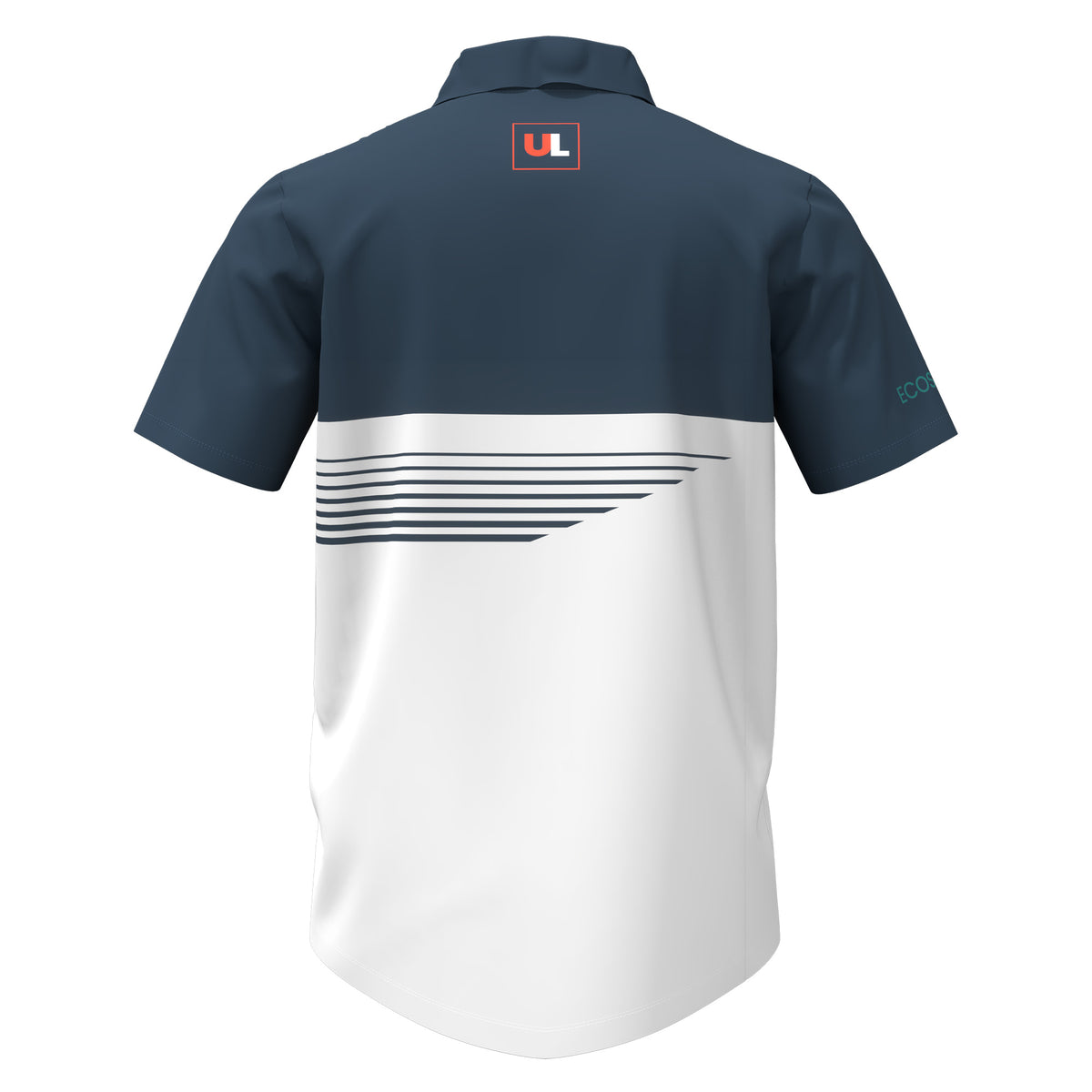 Custom Sublimated Unisex Short Sleeve Polo – Scalloped Hem