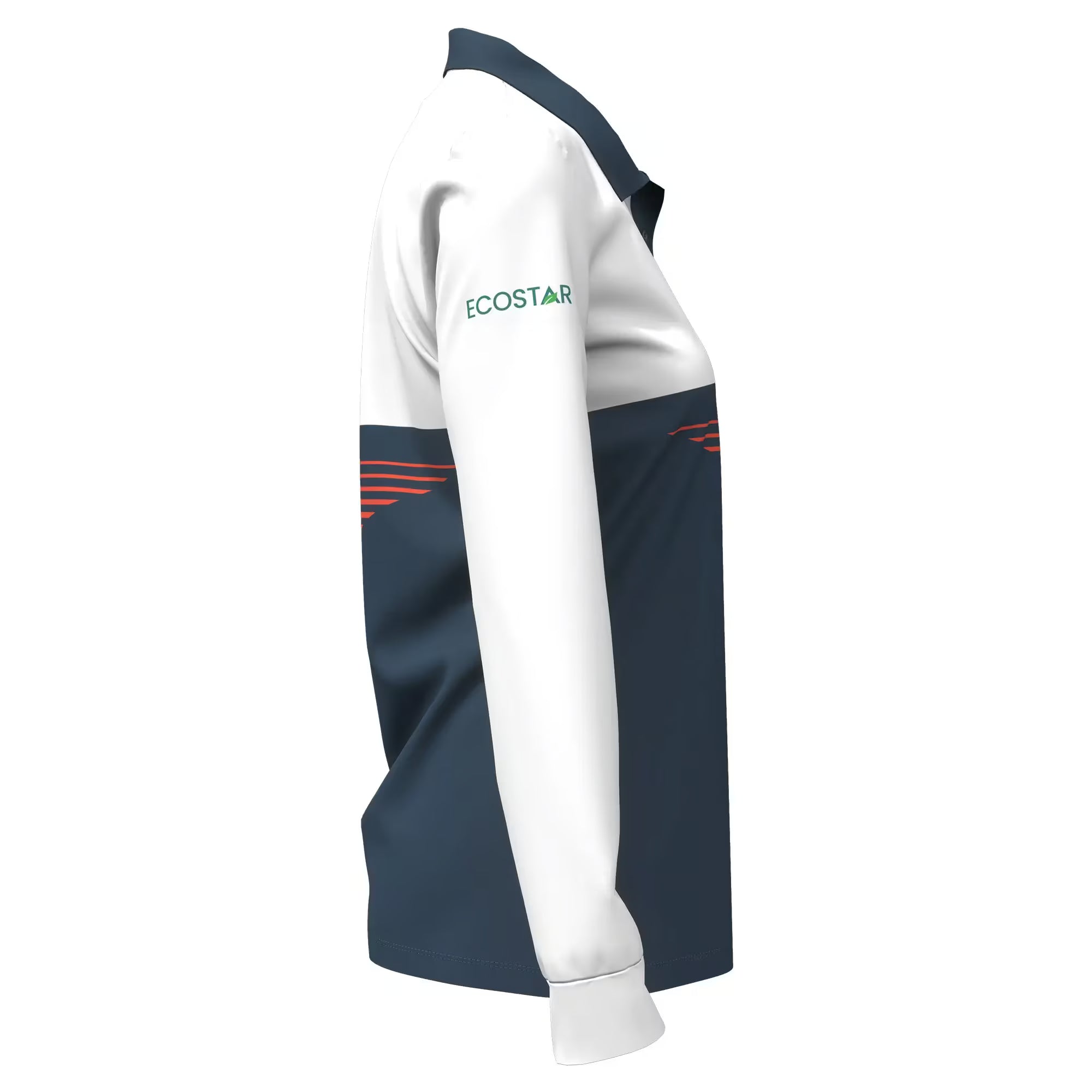 Custom Sublimated Women's Long Sleeve Polo – Fishing Shirt - Product Image 3 | Uniform Link