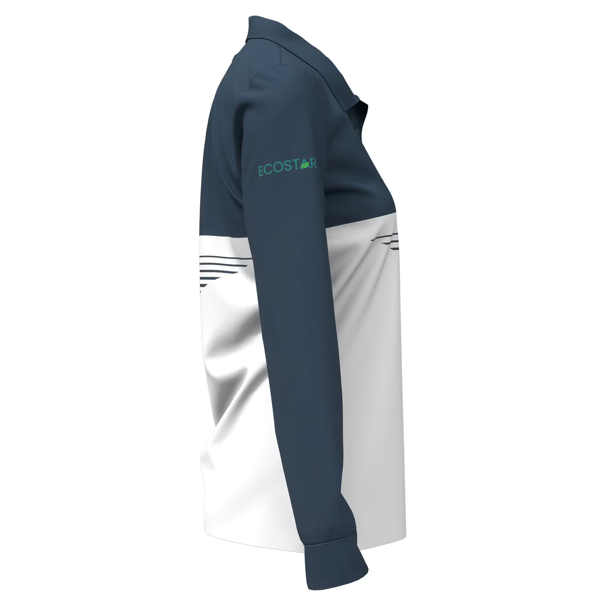 Custom Sublimated Women's Long Sleeve Polo – Fishing Shirt - Product Image | Uniform Link