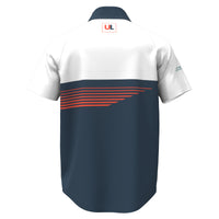 Custom Sublimated Unisex Short Sleeve Raglan T‑Shirt – Scalloped Hem