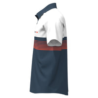 Custom Sublimated Unisex Short Sleeve Raglan T‑Shirt – Scalloped Hem