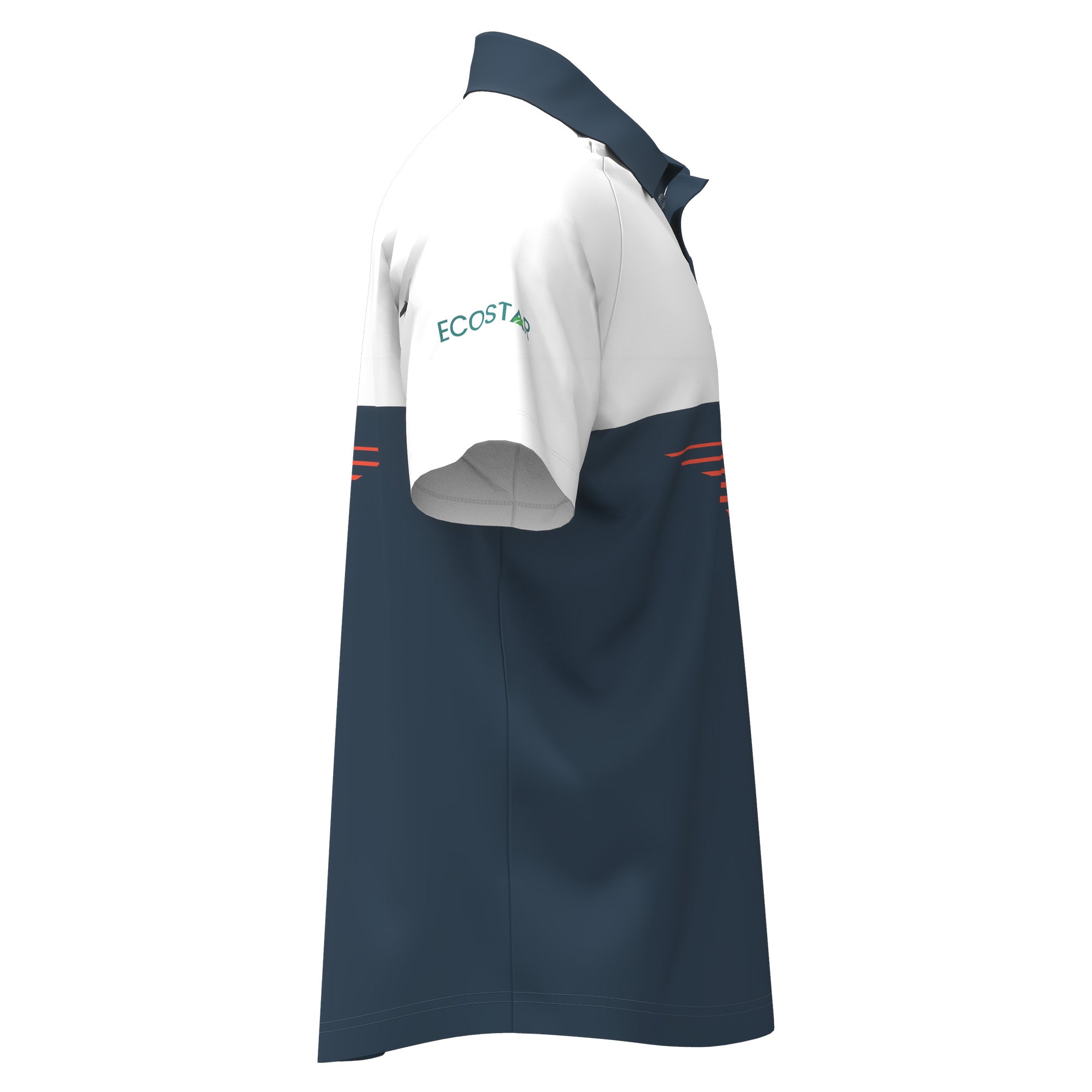 Custom Sublimated Unisex Short Sleeve Raglan T‑Shirt – Scalloped Hem