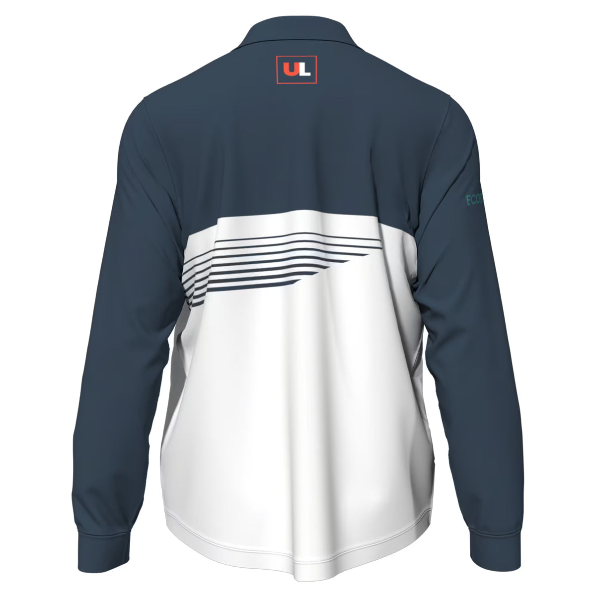 Custom Sublimated Unisex Long Sleeve Polo - Product Image | Uniform Link