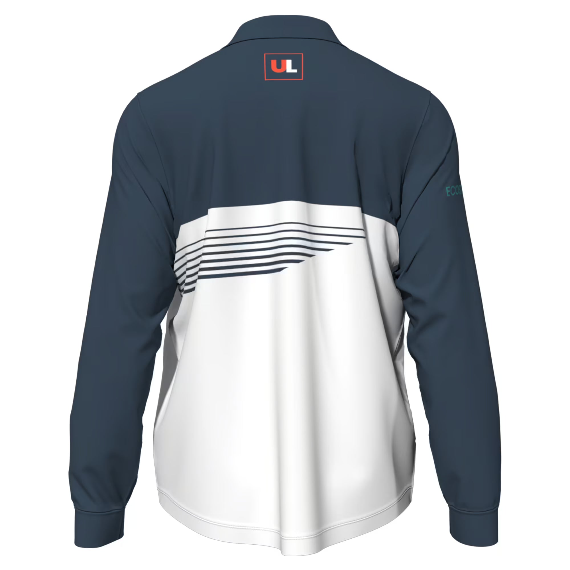 Custom Sublimated Unisex Long Sleeve Polo - Product Image | Uniform Link