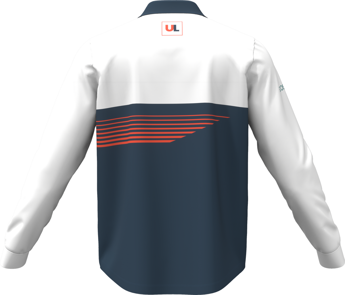 Custom Sublimated Unisex Long Sleeve Polo