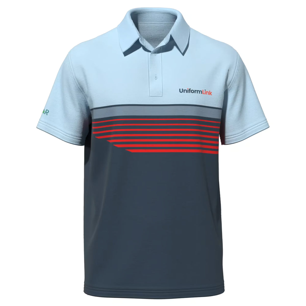 Custom Sublimated Unisex Short Sleeve Polo – Side Split - Featured Image | Uniform Link