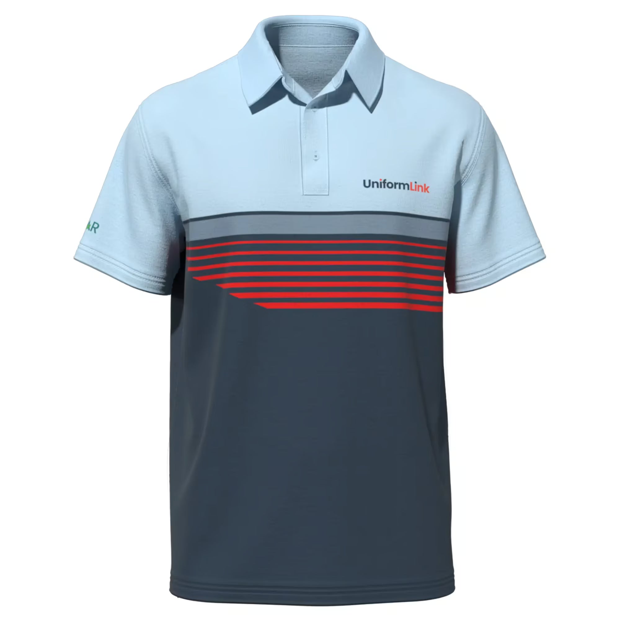 Custom Sublimated Unisex Short Sleeve Polo – Side Split - Featured Image | Uniform Link