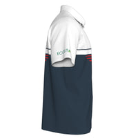 Custom Sublimated Unisex Short Sleeve Polo – Side Split